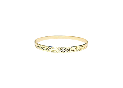 Gold Plated | Diamond Cut Bangles